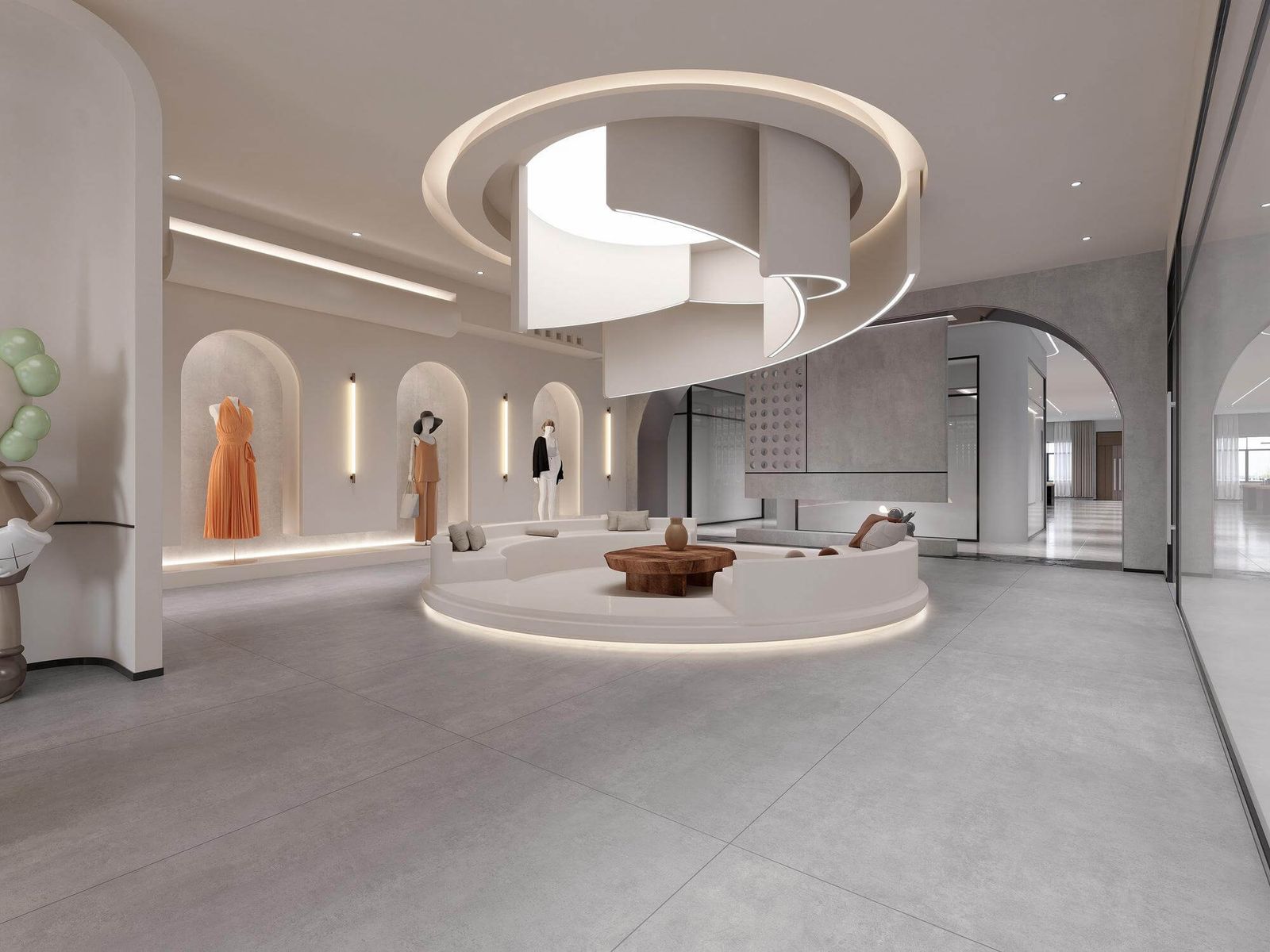WEI SHUI NI QIAN HUI - space view